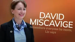 David Miscavige remembers names and faces around the world, Liz says