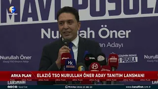Arka Plan Elazığ TSO Nurullah Öner Aday Tanıtım Lansmanı 29 09 2026