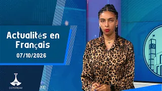Actualités en Français ... 07/10/2026