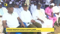 Campagne présidentielle/Romuald WADAGNI à Sakété : Le candidat expose sur l'économie locale...