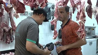 High meat prices in Mosul are straining citizens' budgets.