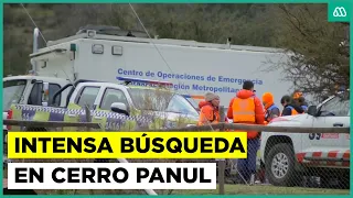 Intense search operation at Cerro Panul: Young man has been missing for 5 days