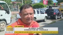Conductores piden a la alcaldía reparar tramo dañado en la entrada a colonia Pizzati de La Ceiba