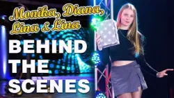 Behind the Scenes with Monika, Diana, Lina and Lina-Marie at the @PEARL TV Studios