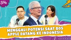 Menggali Potensi Saat Bos Apple Datang ke Indonesia