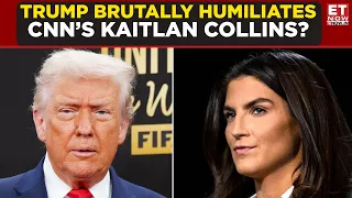 Donald Trump brutally humiliates CNN’s Kaitlan Collins during fiery address? | White House News | US