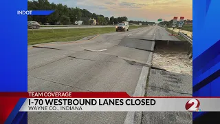 Traffic - Aug. 13, 2026: I-70 WB Lanes remain closed in Indiana