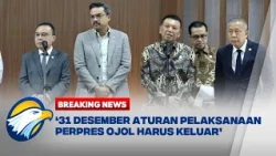 BREAKING NEWS - Kemensesneg: 31 Desember Aturan Pelaksanaan Perpres Ojol Harus Keluar