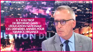 Too many reforms in the National Education system in recent years for Yannick Trigance