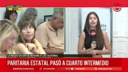 Paritaria estatal pasó a cuarto intermedio, la negociación retoma a las 18 horas - Elonce