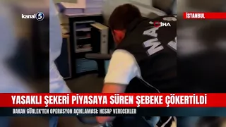Network Smuggling Banned Sugar Dismantled! Operation Statement from Gürlek: They Will Be Held Acc...
