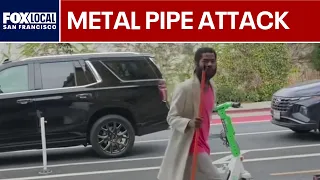 Man with metal pipe attacks contractors at Berkeley church, police say