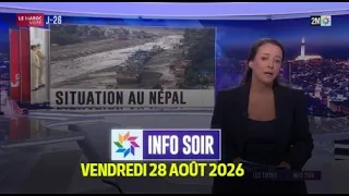 Info Soir : Vendredi 28 Août 2026