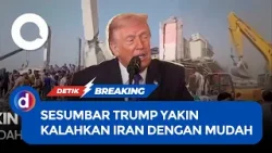 Trump Sesumbar Menang Lawan Iran: Militer AS Adalah yang Terkuat di Dunia