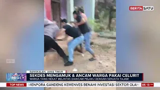 Sekdes di Bangkalan Ancam Warga Pakai Celurit Minta Rp50 Juta