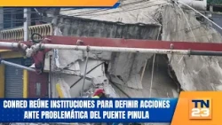 CONRED gathers institutions to define actions regarding the Pinula Bridge crisis