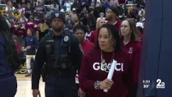 South Carolina women's basketball dominates Coppin State in rare Baltimore visit