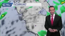 Strong cold front brings rain to Gulf Coast today, chill tomorrow