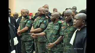 DIRECT - PROCES GENERALE CHRISTIAN  TSHIWEWE  LA JUSTICE RESERRE L'ETAU CONTRE LES traître