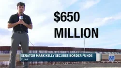 Senator Mark Kelly secures more border funding