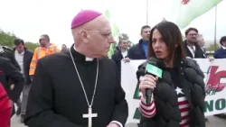 Il Vescovo benedice la protesta. L'Irpinia non può perdere Industria Italiana Autobus