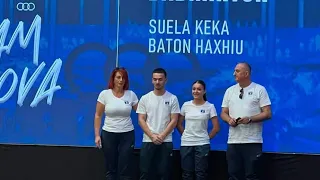 Trajnerja Haxhiu tregon emocionet e mbërritjes në “Taranto 2026”
