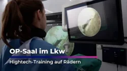 OP-Saal im Truck: Mobiles Labor in Dresden I Sachsen Fernsehen