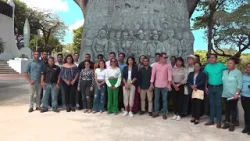 Lectura a la proclamación en el día nacional del periodista Nicaraguense