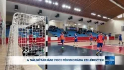 A salgótarjáni foci fénykorára emlékeztek