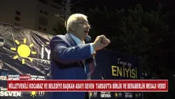 Kocamaz Ve Belediye Başkan Adayı Seven Tarsus’ta Birlik Ve Beraberlik Mesajı Verdi