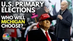 Who Will Michigan Choose | US Primary Elections | IN18V | CNBC TV18