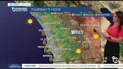 ABC 10News Pinpoint Weather with Meteorologist Megan Parry