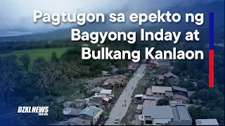 OCD, patuloy ang pagtugon sa epekto ng Bagyong Inday at nakaalerto sa banta ng lahar sa Kanlaon