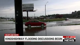 State and city leaders meet to discuss flooding on Kingshighway in Cape Girardeau