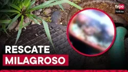 El Salvador: Policía rescató a bebé de fosa séptica