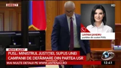 Lavinia Șandru, despre Ministrul Justiției: „Atacurile nu sunt întâmplătoare, sunt presiune politică
