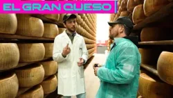 Fede Bal visitó una fábrica de los quesos que representan a Módena en el mundo