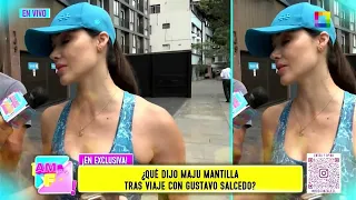 Amor y Fuego - OCT 02 - WHAT DID MAJU MANTILLA SAY AFTER HER TRIP WITH GUSTAVO SALCEDO? | Willax