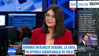 România întâlnește Ucraina, la Sofia, în optimile Europeanului de volei