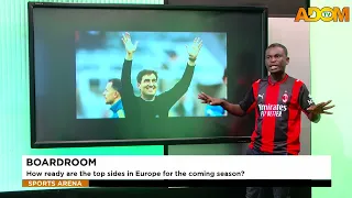 Sports Arena on Adom TV (22-08-26)