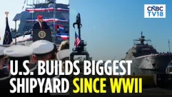 Pete Hegseth Announces Largest US Shipyard Since WWII In $6.6 Bn Project | N18G | CNBC TV18