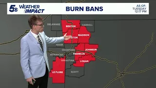 Latest Weather | More counties issue burn bans as drought conditions settle in