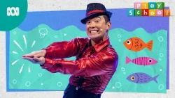 Do the Three Little Fishies dance with Kaeng | Play School