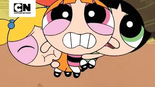 THE GIRLS IN DANGER: RISKY ADVENTURES! | THE POWERPUFF GIRLS | CARTOON NETWORK
