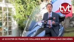 Le scooter de François Hollande bientôt vendu aux enchères