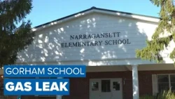 Fire crews respond to gas leak at Gorham elementary school