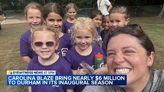 Carolina Blaze makes impact on and off the field in Durham