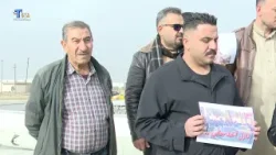 Kerkük'te gıda ürünleri dağıtan vekillerden gösteri