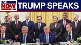 President Trump meets with tech leaders amid AI concerns