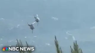 Two killed after firefighting helicopters collide in Greece